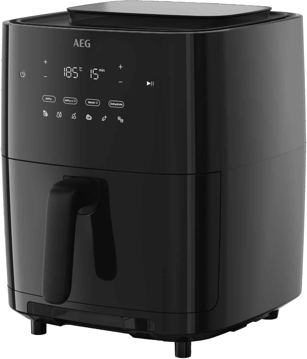 AEG AAF7SB Heißluft-Fritteuse schwarz