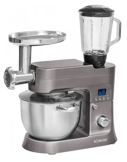 Bomann KM 1395 CB Küchenmaschine titan