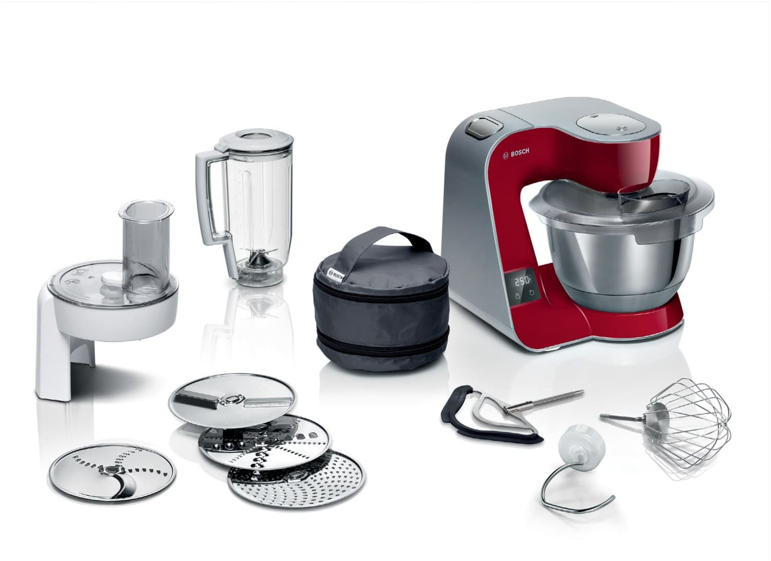 Bosch MUM5X720 Küchenmaschine deep red