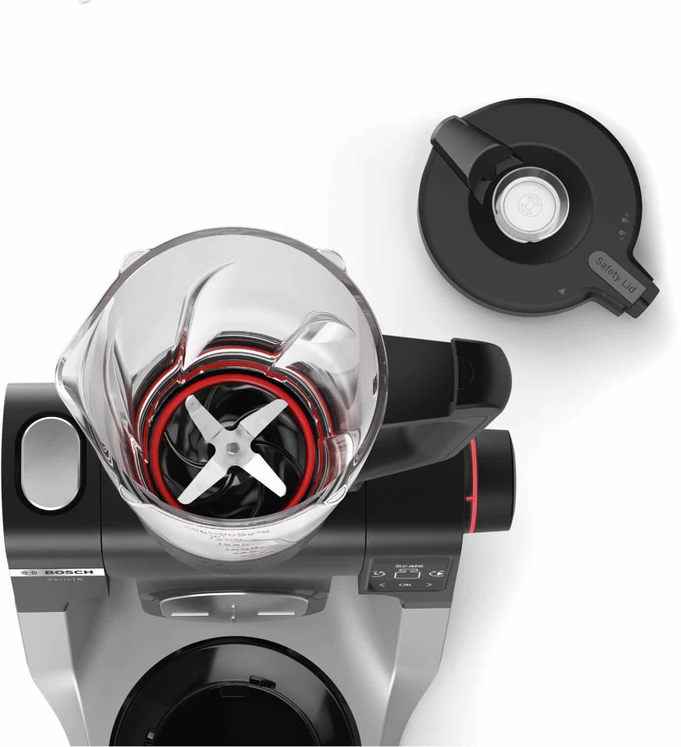 Bosch MUZS6MX Standmixer-Zubehör transparent