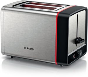 Bosch TAT6M420 Kompakt-Toaster edelstahl