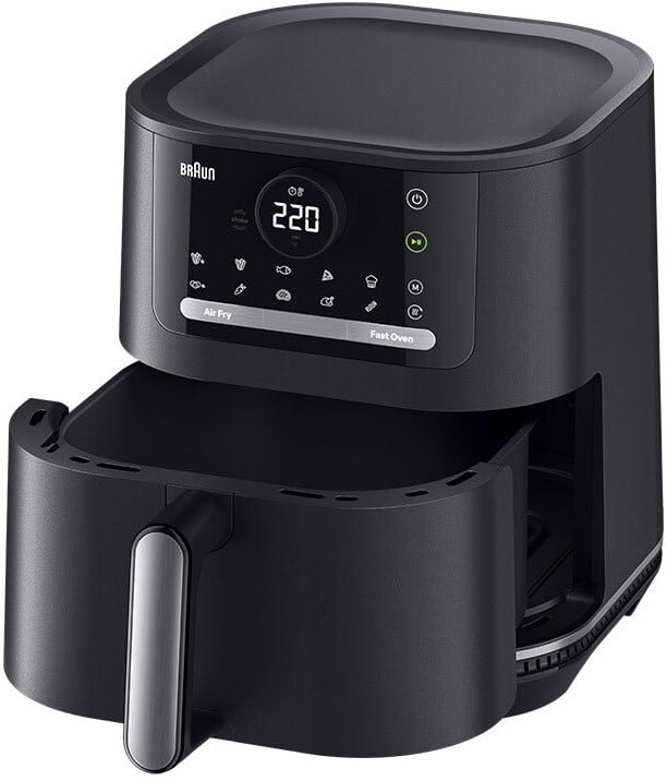 Braun HF5050 MultiFry 5 Heißluft-Fritteuse schwarz