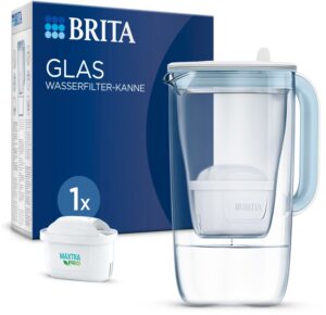 Brita Glas Kanne Model One Tischwasserfilter