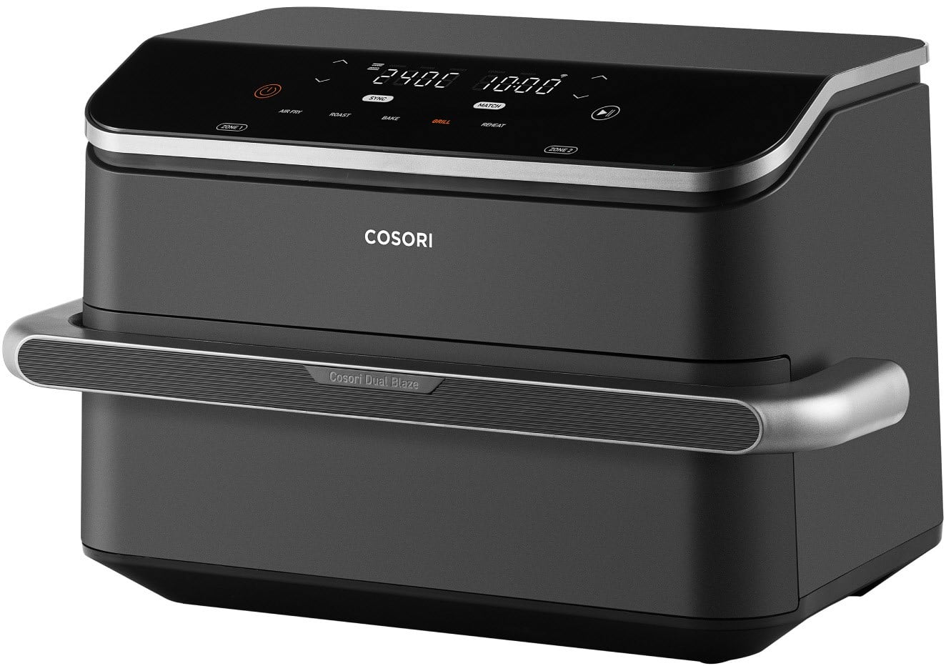COSORI CAF-TF102S-ADE Dual Blaze TwinFry Heißluft-Fritteuse schwarz