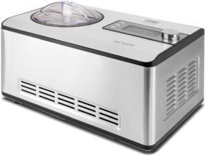 Caso IceCreamer Eismaschine edelstahl