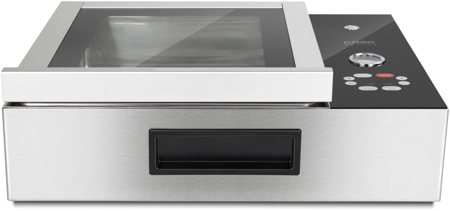 Caso VacuChef Slim-Line Vakuumierer silber/schwarz