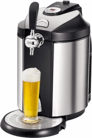Clatronic BZ 3740 Bierzapfanlage edelstahl/schwarz
