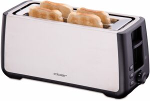 Cloer 3579 Toaster edelstahl/schwarz