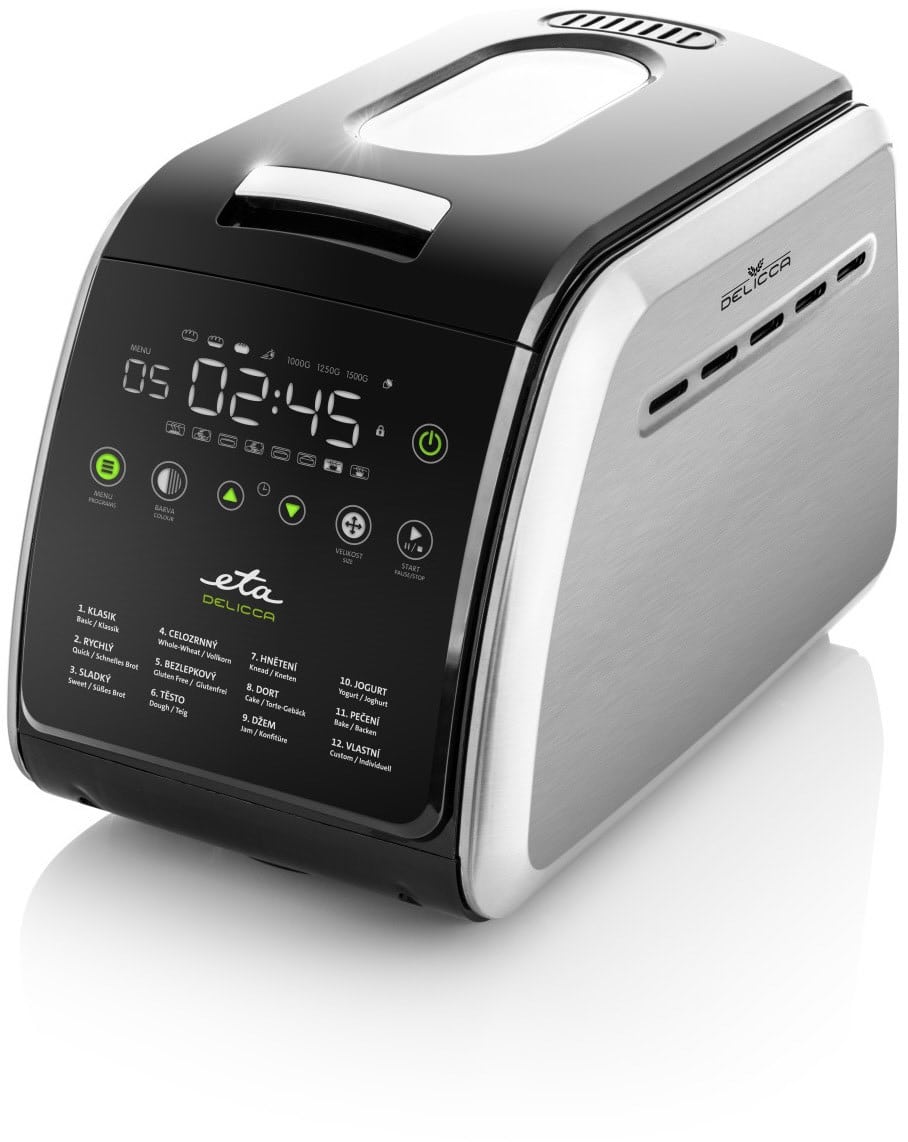 Eta Delicca 7149 Brotbackautomat schwarz/edelstahl