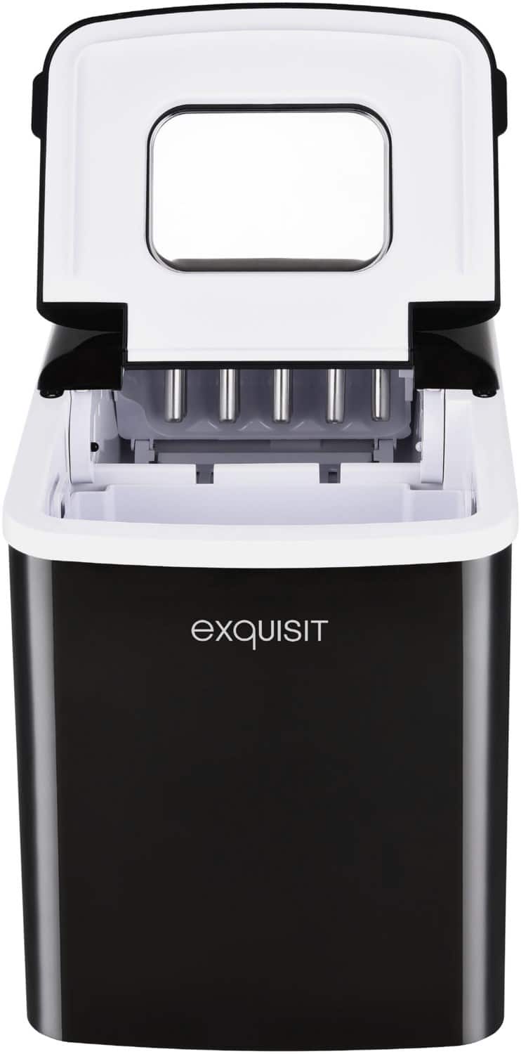 Exquisit EM 6002 sw Eiswürfelmaschine schwarz