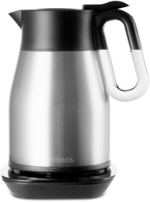 Gastroback Design Wasserkocher Advanced Thermo schwarz/edelstahl