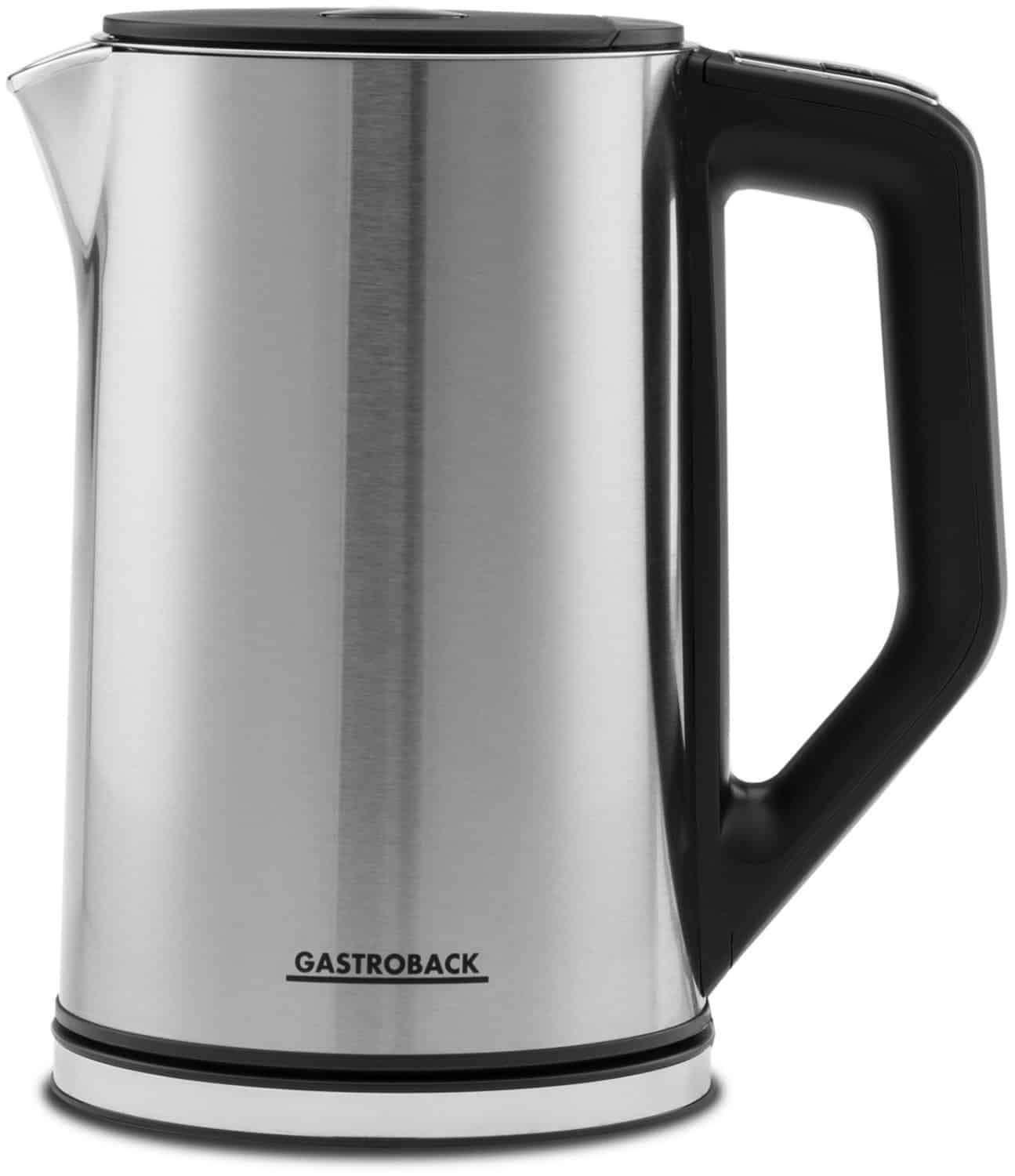 Gastroback Design Wasserkocher Cool Touch edelstahl