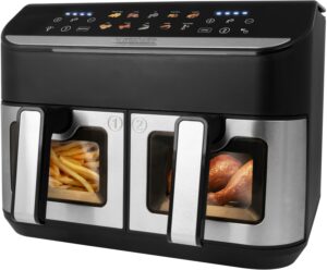 Gastroback Heat & Crisp Duo Family 9L Heißluft-Fritteuse