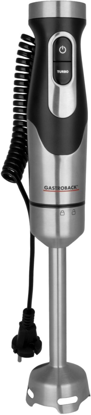 Gastroback Powermix FlexCord Edelstahl-Stabmixer