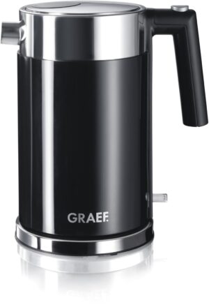 Graef WK 62 Wasserkocher schwarz/edelstahl