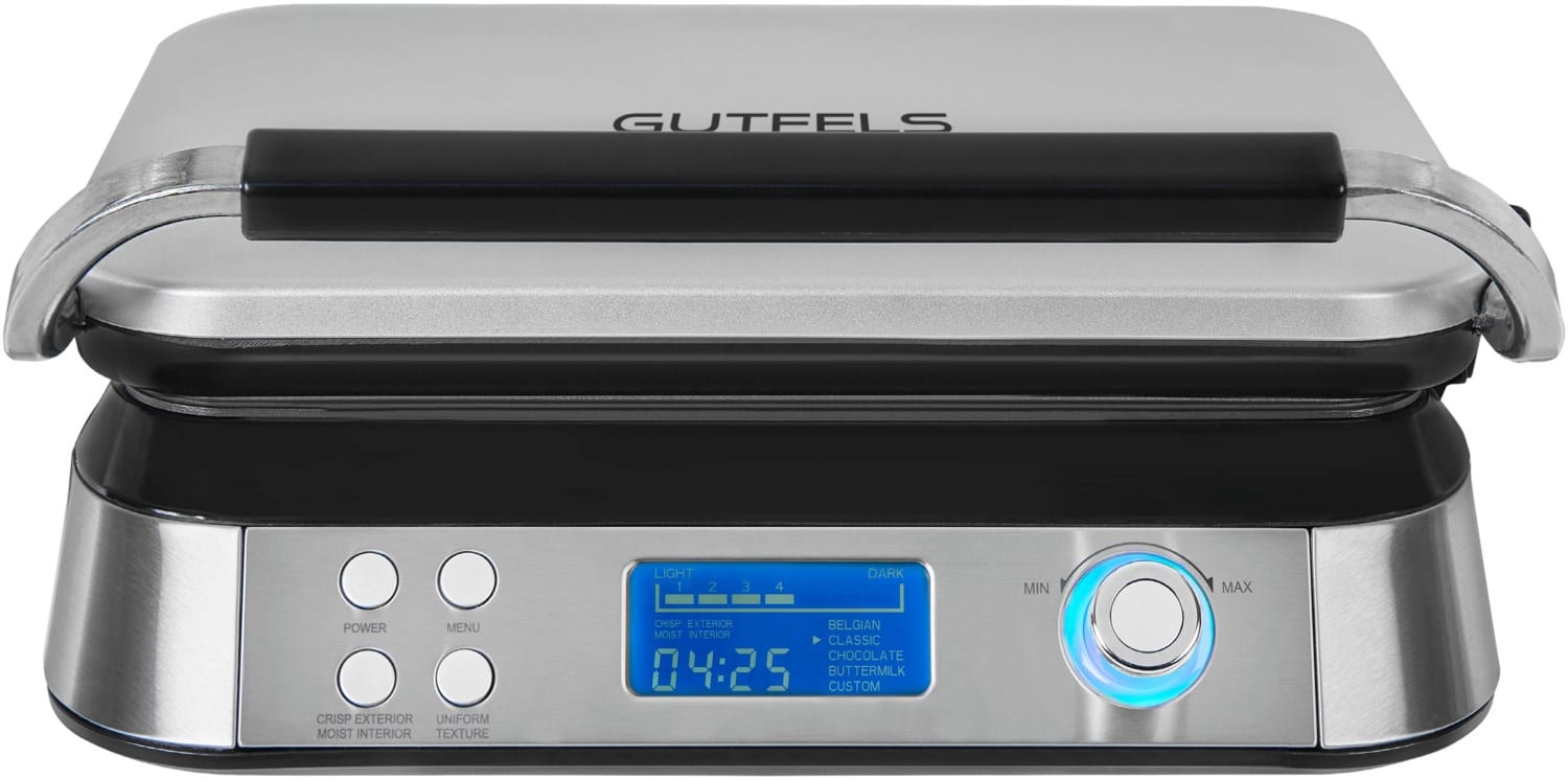 Gutfels Waffle 5010 Waffeleisen edelstahl