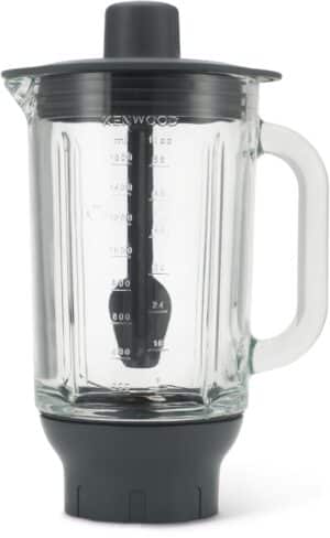 Kenwood KAH359GL ThermoResist Glas-Mixeraufsatz Küchenmaschinen-Zubehör grau