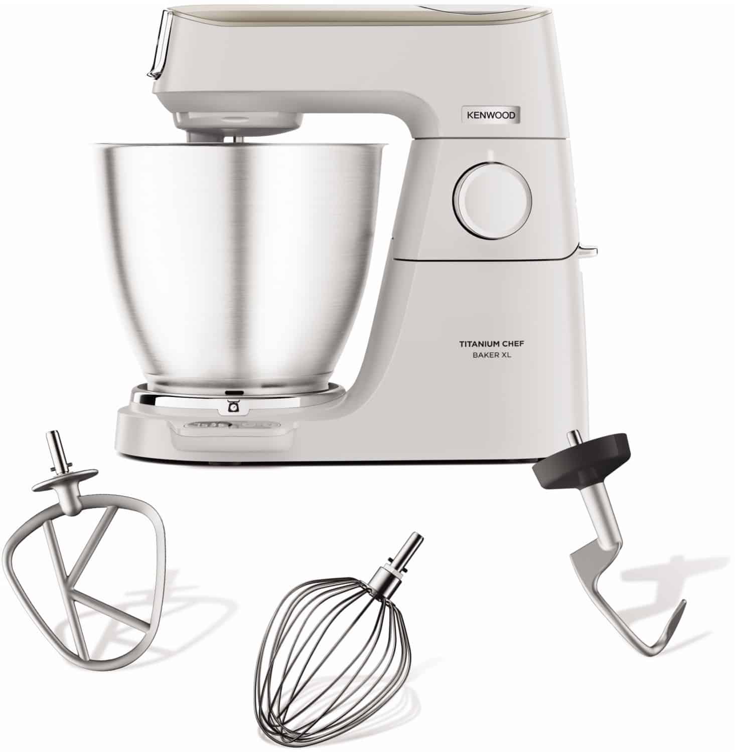 Kenwood KVL65.001WH Titanium Chef Baker XL Küchenmaschine weiß