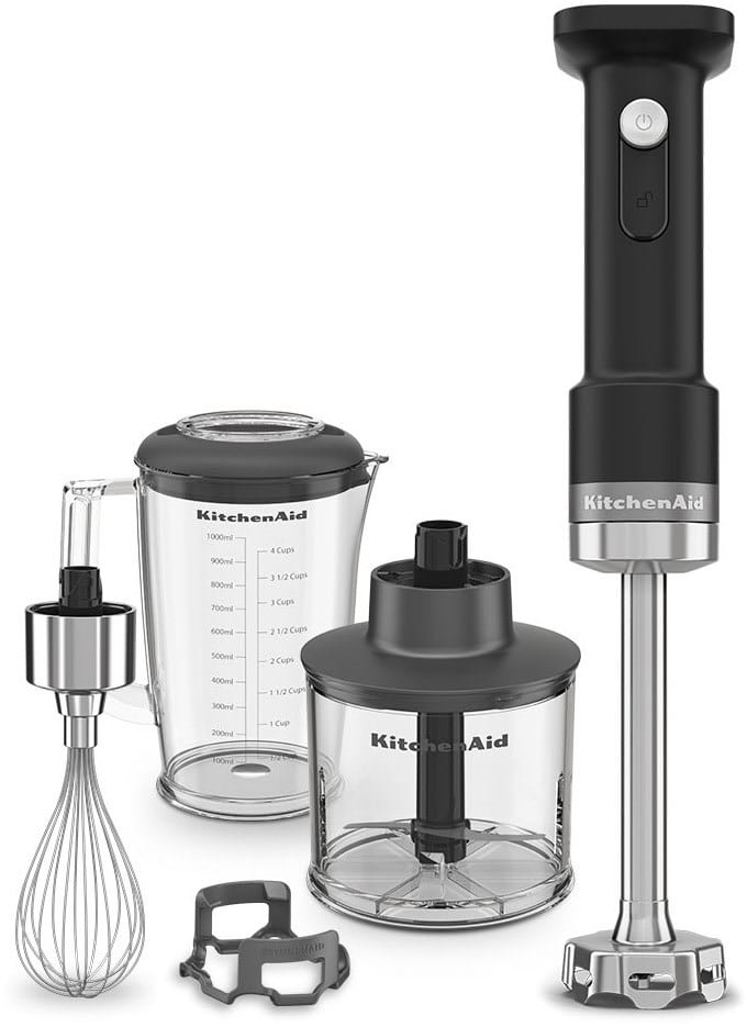 KitchenAid 5KHBRV75BM Stabmixer matt schwarz