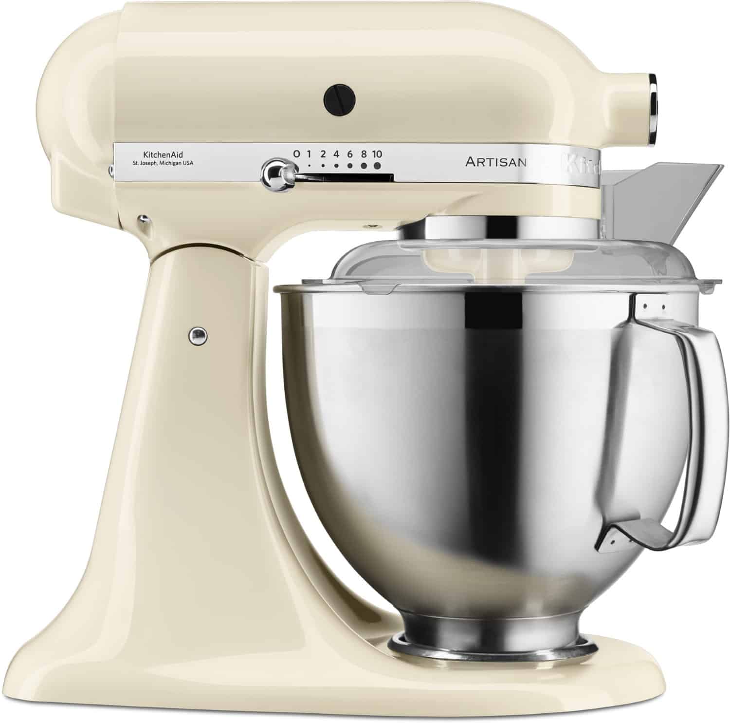 KitchenAid 5KSM185PSEAC Artisan Küchenmaschine almond cream