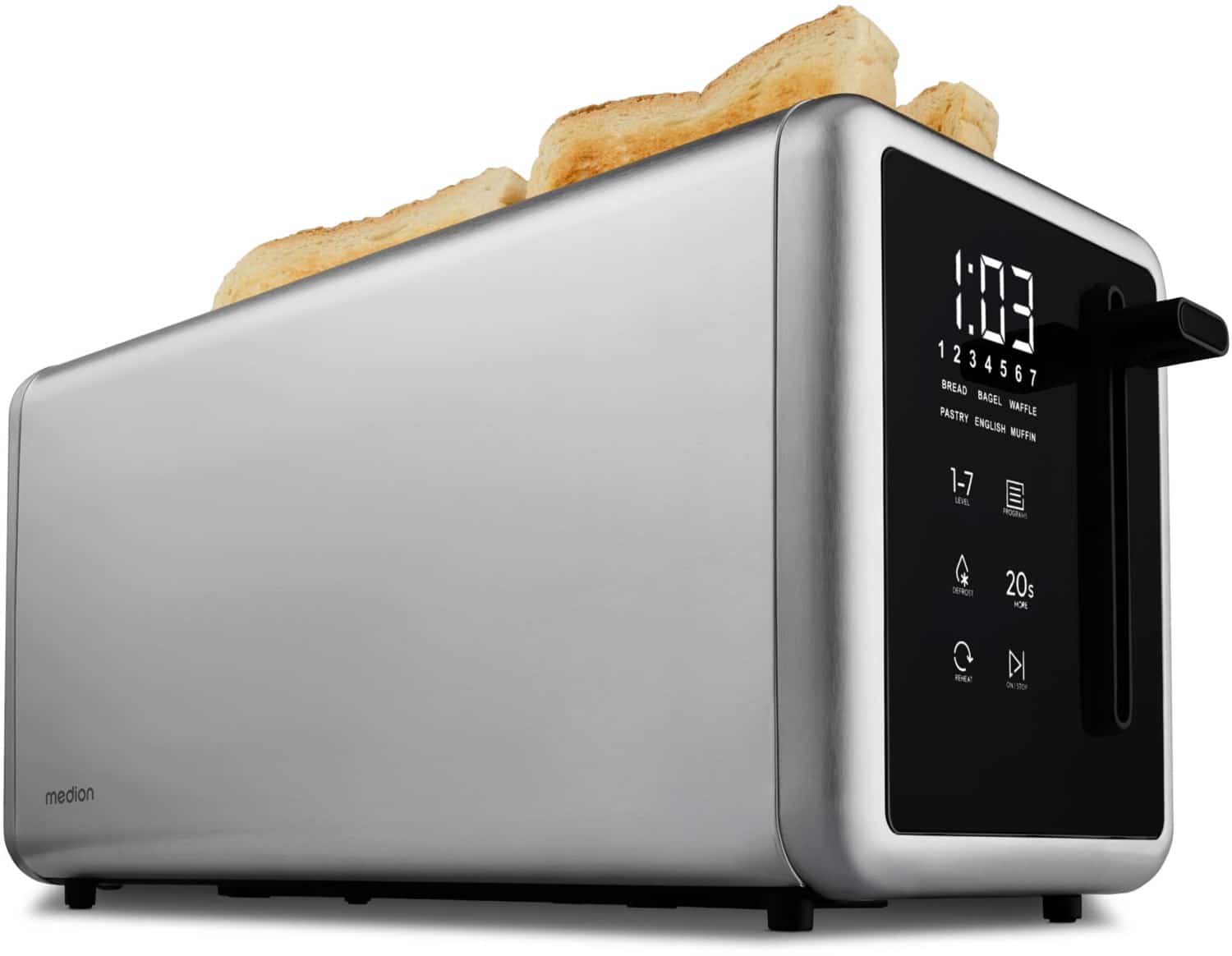 Medion Life MD12103 Toaster silber