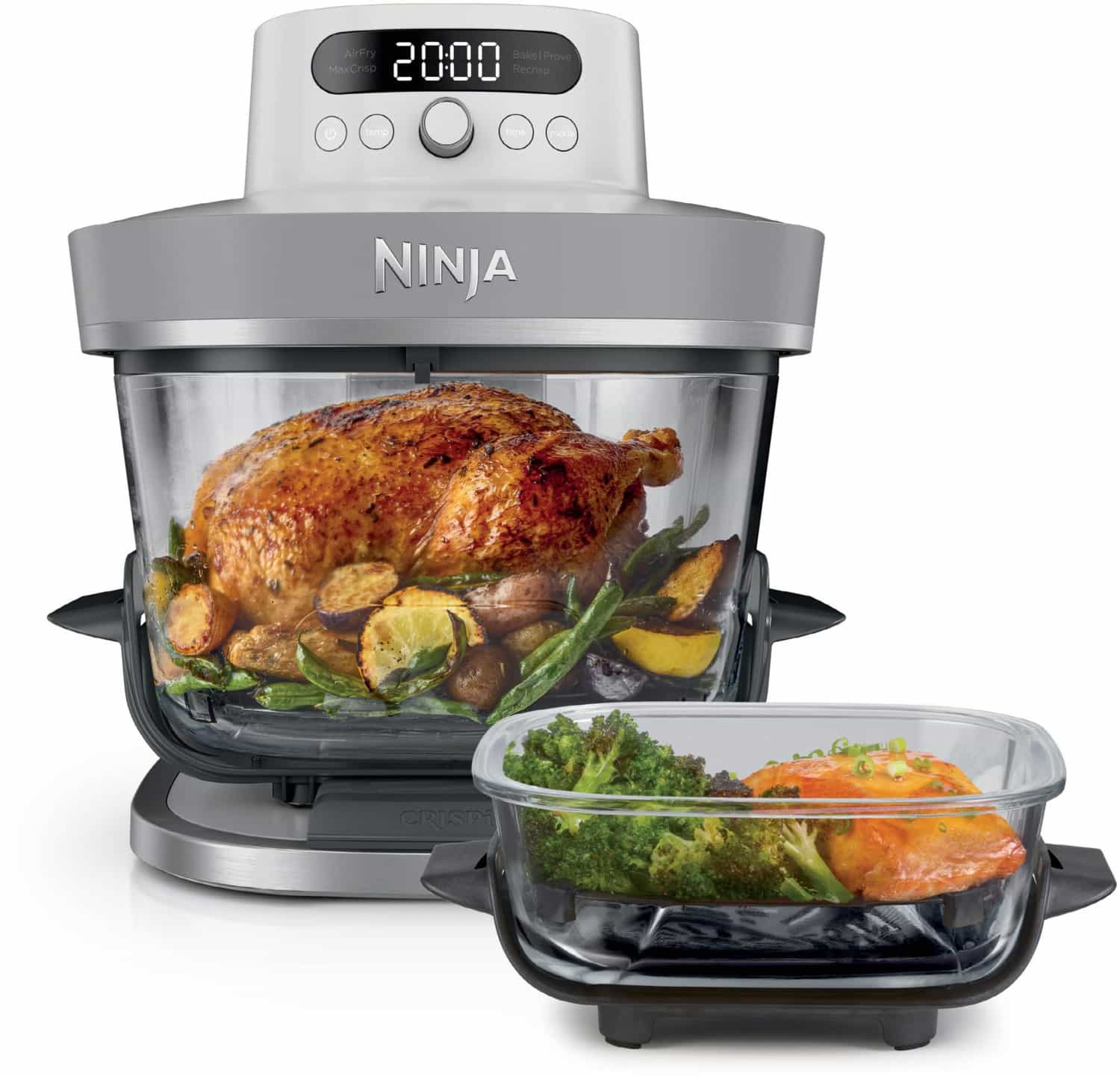 Ninja CRISPi PRO AS090EUWH Heißluft-Fritteuse weiß