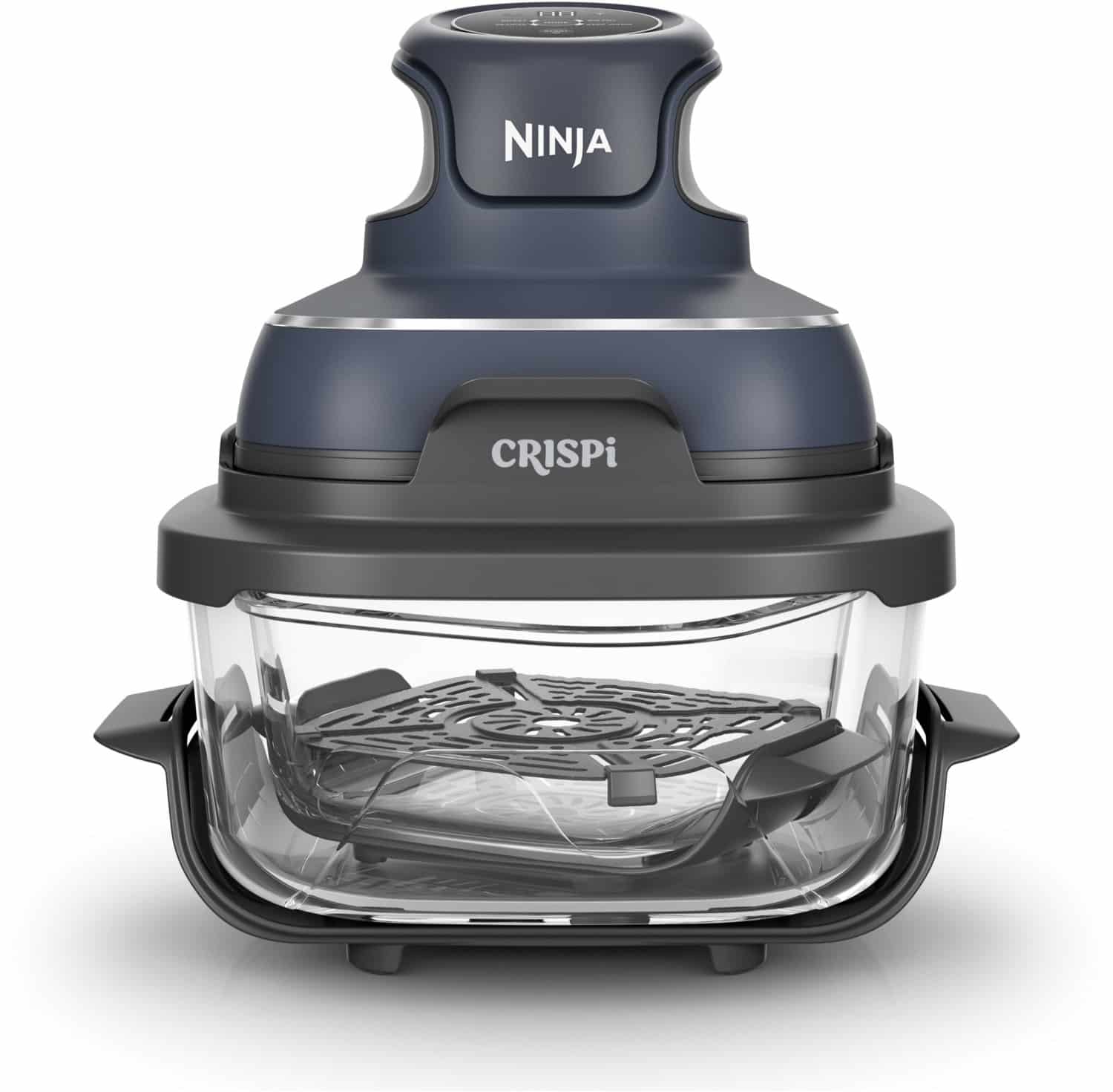 Ninja FN101EUGY CRISPi 4-in-1 Tragbare Glas-Heißluftfritteuse cyber space