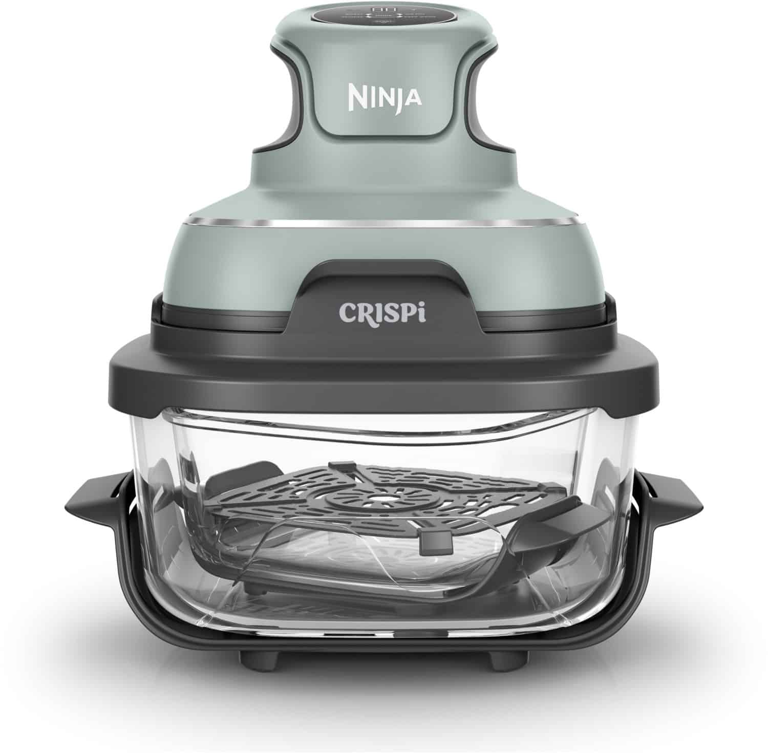 Ninja FN101EUSG CRISPi 4-in-1 Tragbare Glas-Heißluftfritteuse sage