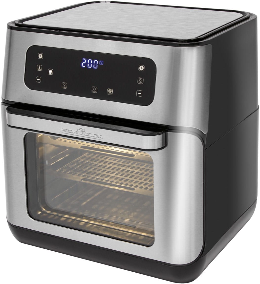 ProfiCook PC-FR 1200 H Heißluft-Fritteuse edelstahl-schwarz