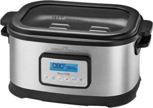 ProfiCook PC-SV 1112 Sous-Vide Garer edelstahl/schwarz