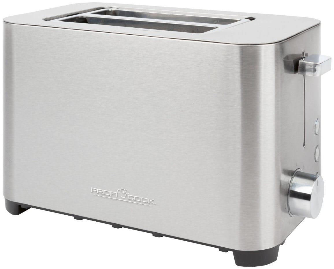 ProfiCook PC-TA 1251 Kompakt-Toaster edelstahl