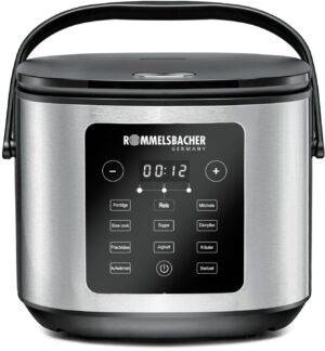 Rommelsbacher MRK 950 Reiskocher edelstahl/schwarz