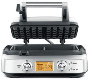 Sage the Smart Waffle Waffeleisen edelstahl