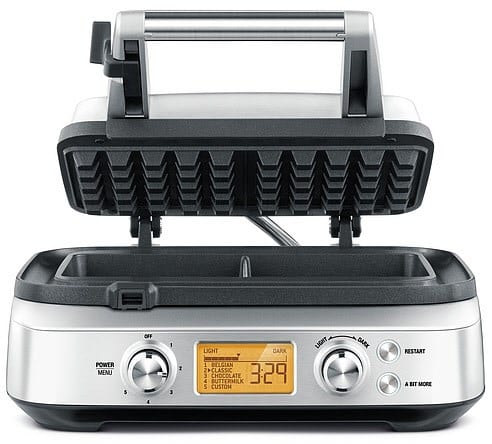 Sage the Smart Waffle Waffeleisen edelstahl