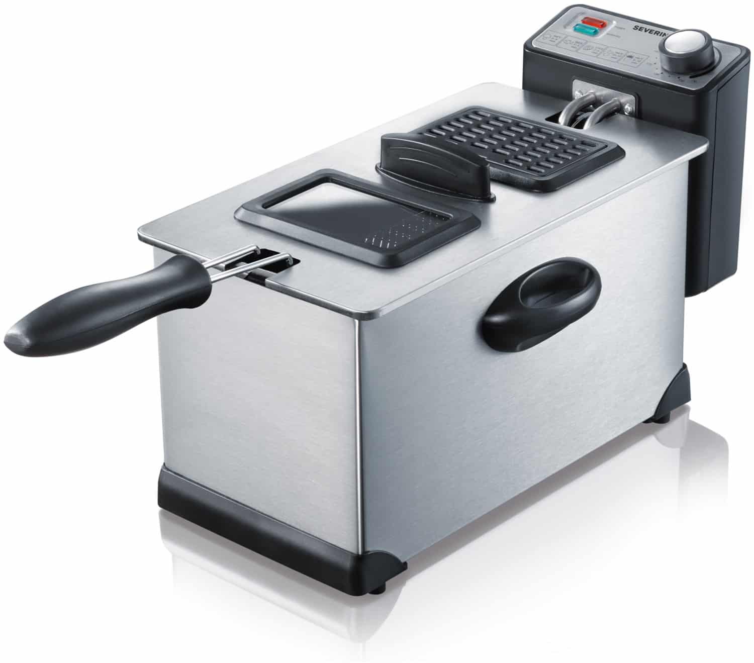 Severin FR 2431 Fritteuse edelstahl