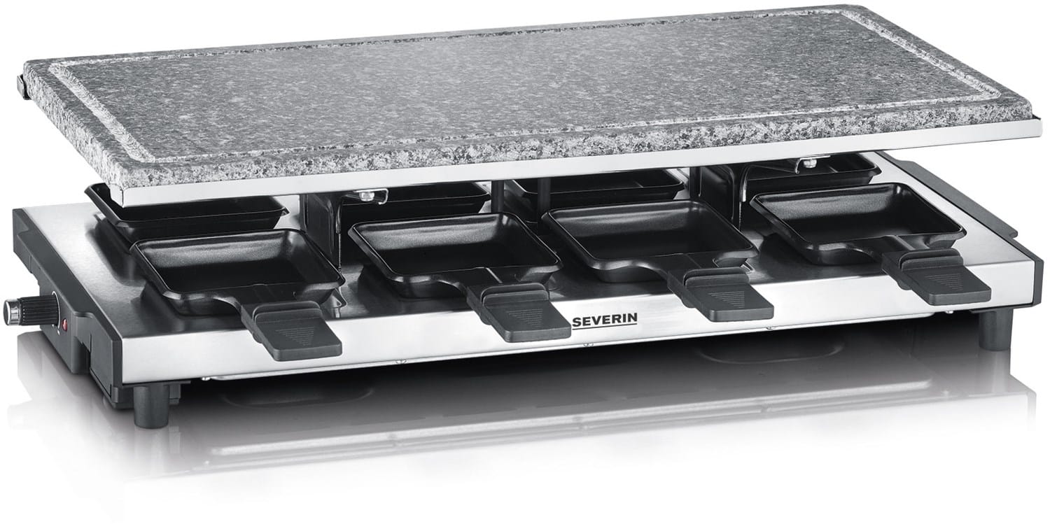 Severin RG 2374 Raclette edelstahl/schwarz