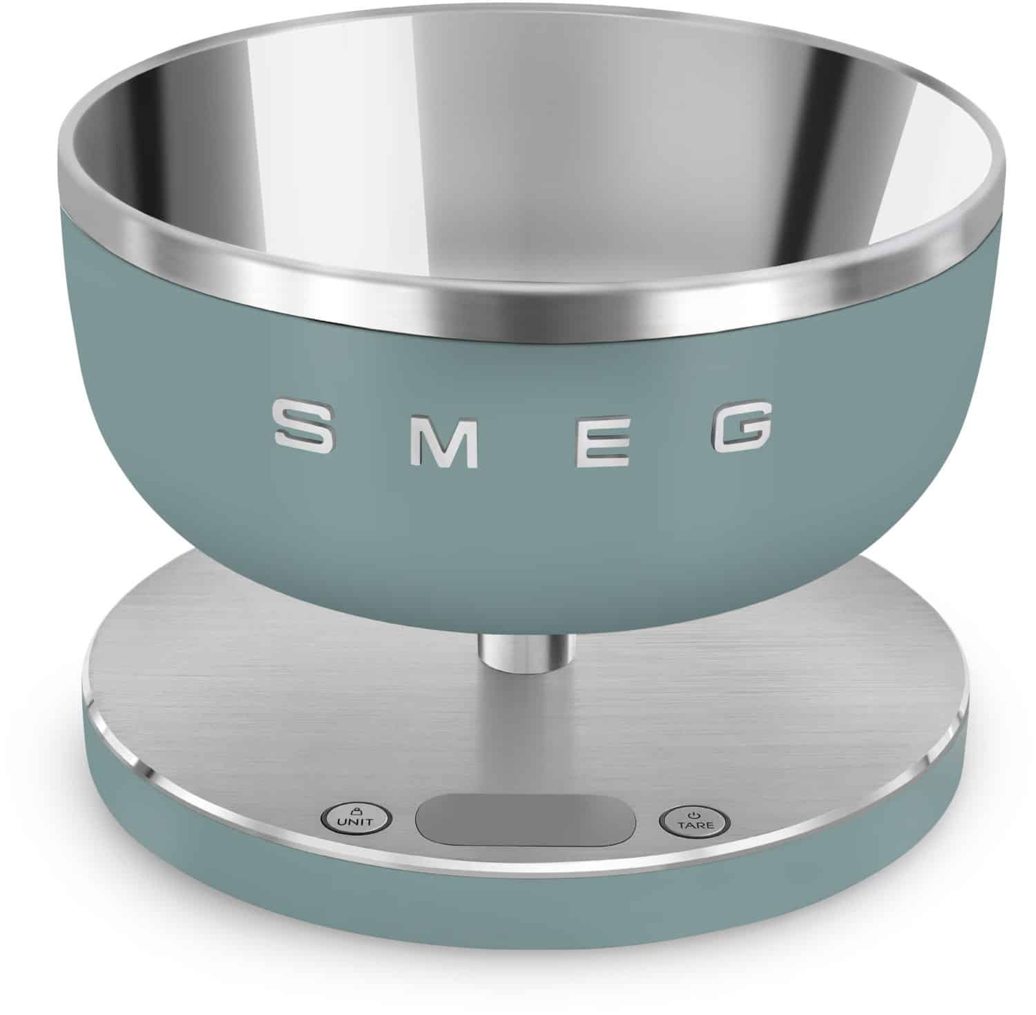 Smeg KSC01EGMWW Küchenwaage mit Schüssel emerald grün