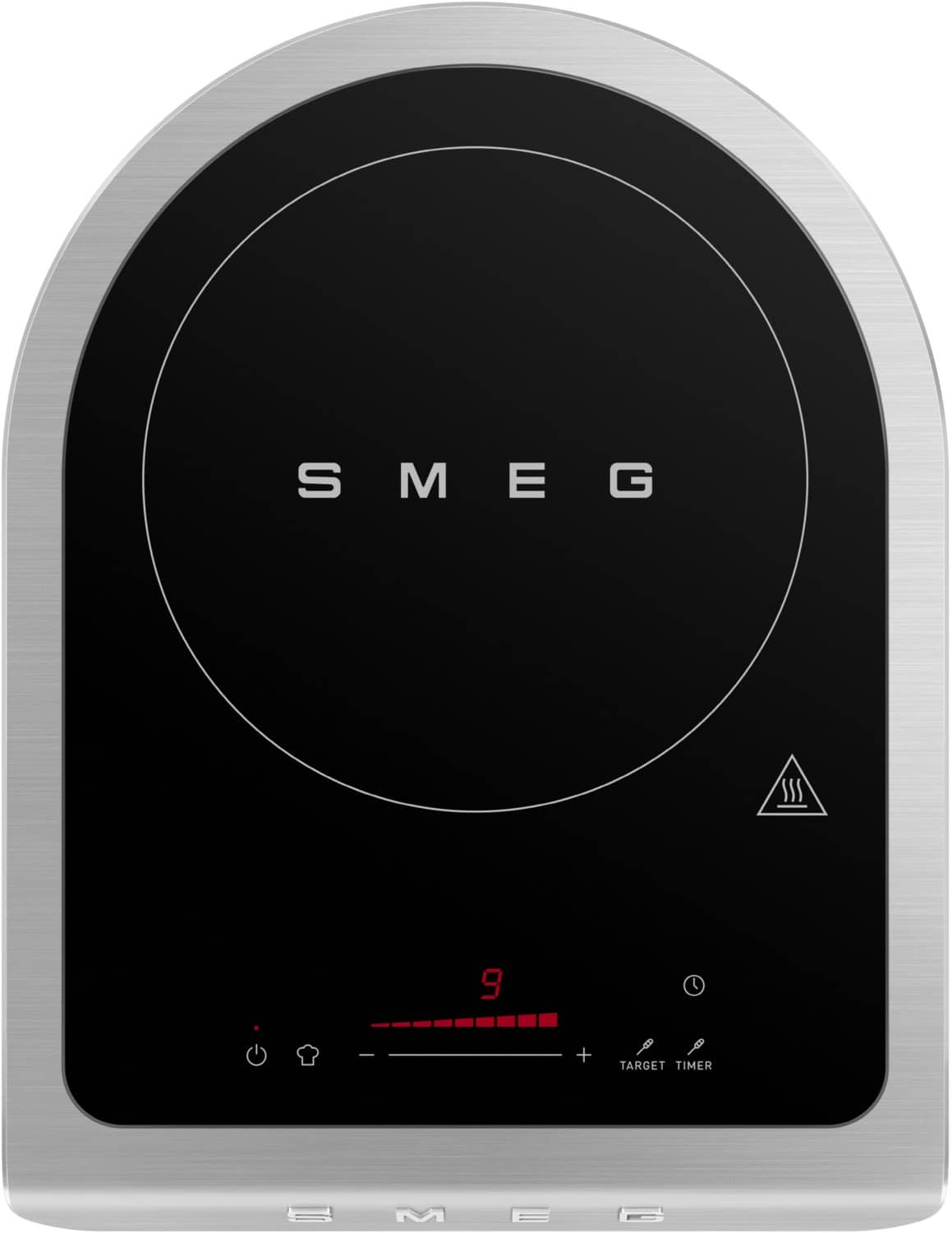 Smeg PIC01BLMEU Induktionskochplatte schwarz
