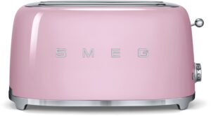 Smeg TSF 02 PKEU Doppelschlitz-Toaster cadillac pink