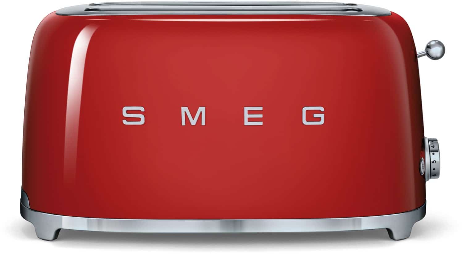 Smeg TSF 02 RDEU Doppelschlitz-Toaster rot