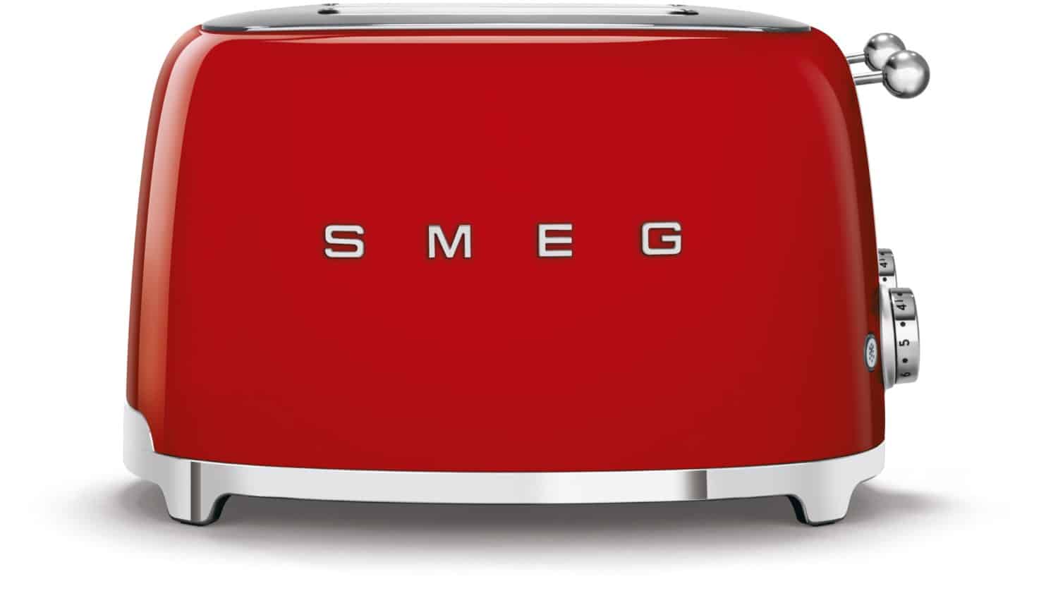 Smeg TSF03RDEU 4-Schlitz Toaster rot