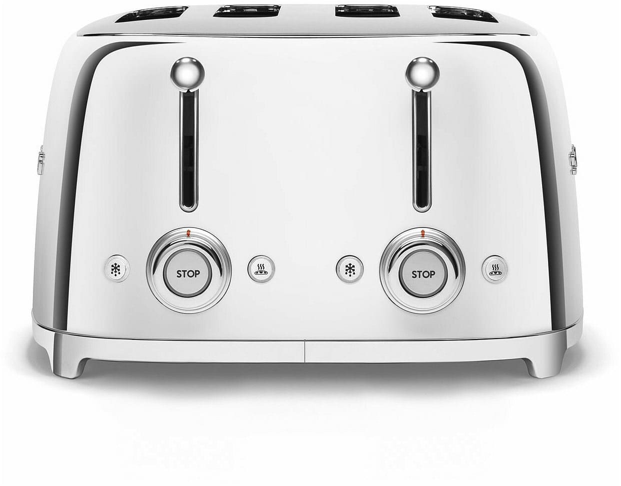 Smeg TSF03SSEU 4-Schlitz Toaster chrome