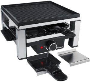 Steba RC 104 Raclette schwarz/edelstahl
