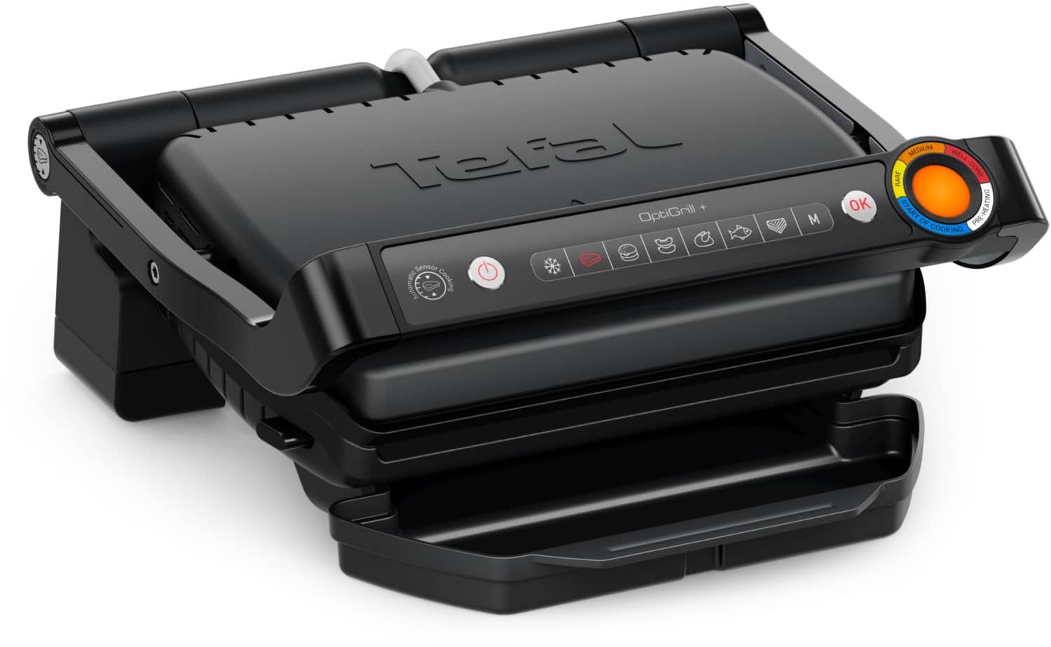 Tefal GC7178 OptiGrill+ Upgrade schwarz-matt