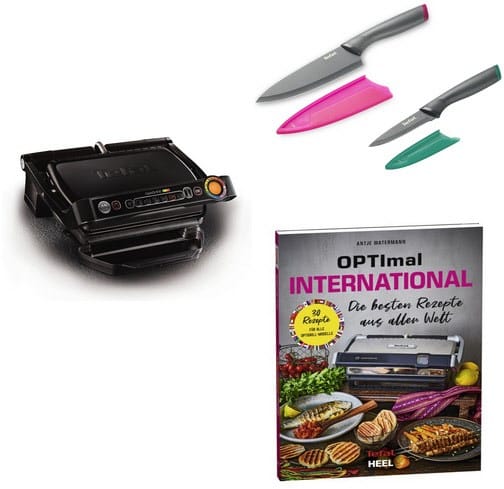 Tefal Set GC7128.INTER1 + K122S2 Kontaktgrill