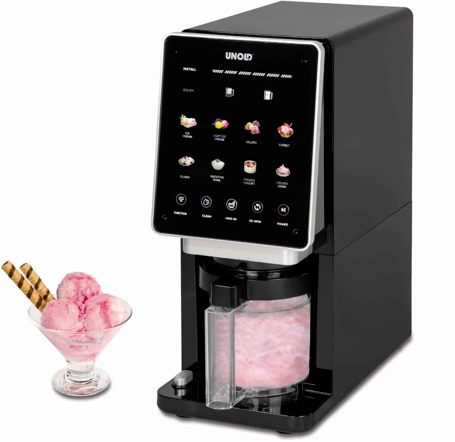 Unold 48805 Eismaschine Cream-Dream schwarz