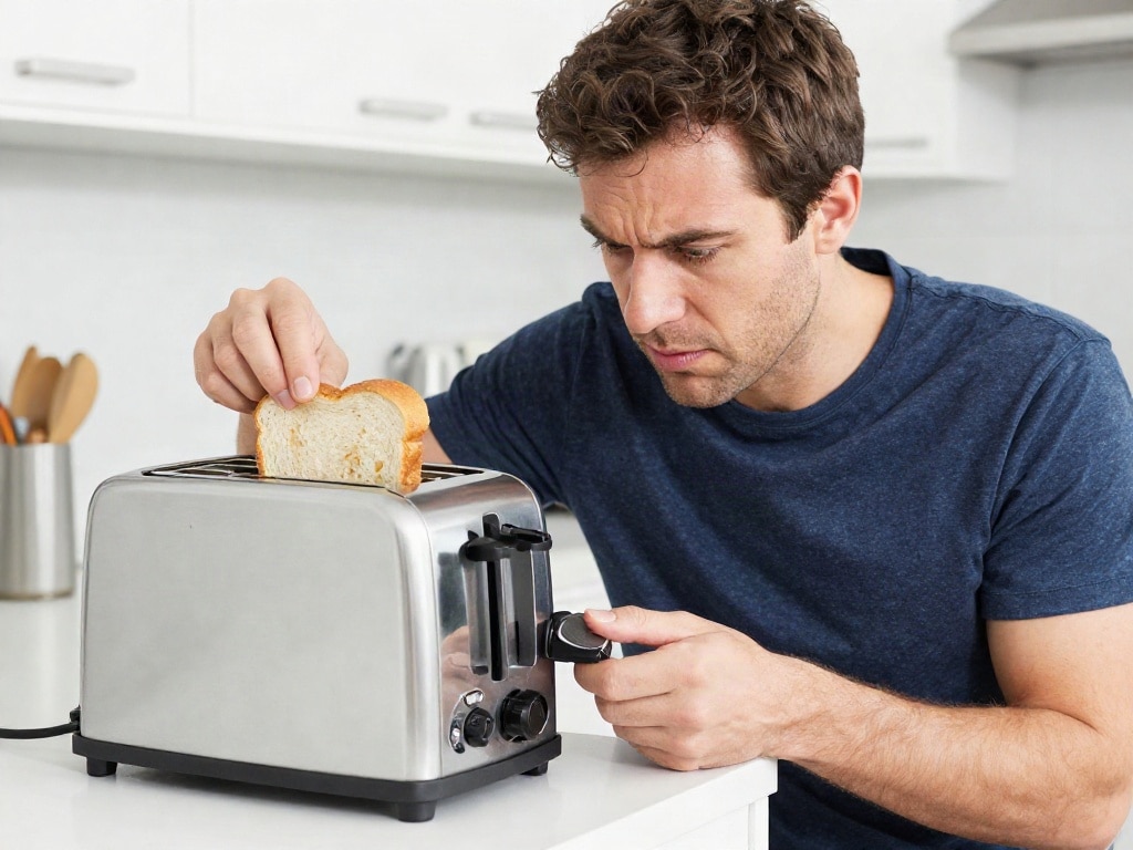 Toaster Brot bleibt stecken