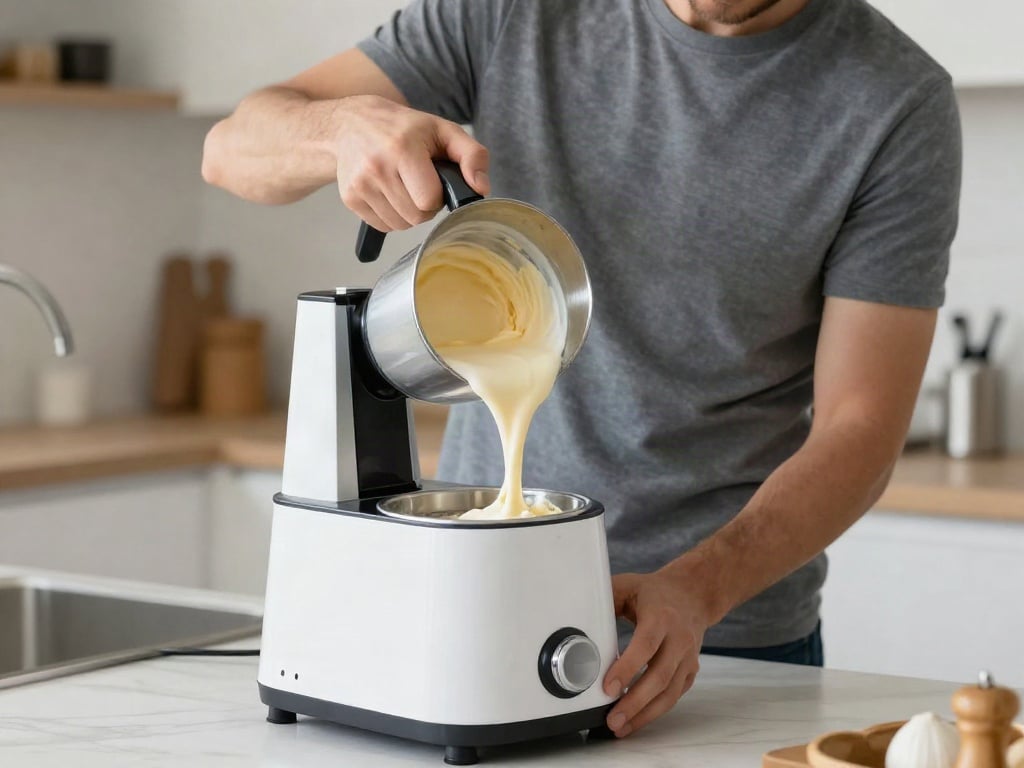 Eismaschine mit oder ohne Kompressor