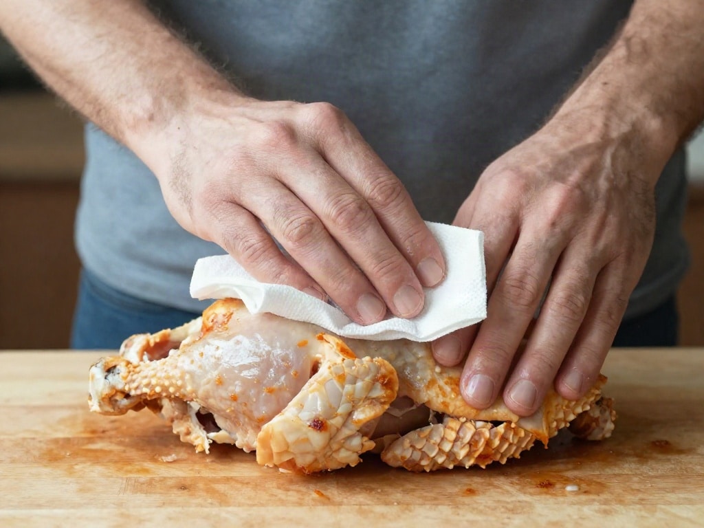 Heißluftfritteuse Hähnchen
