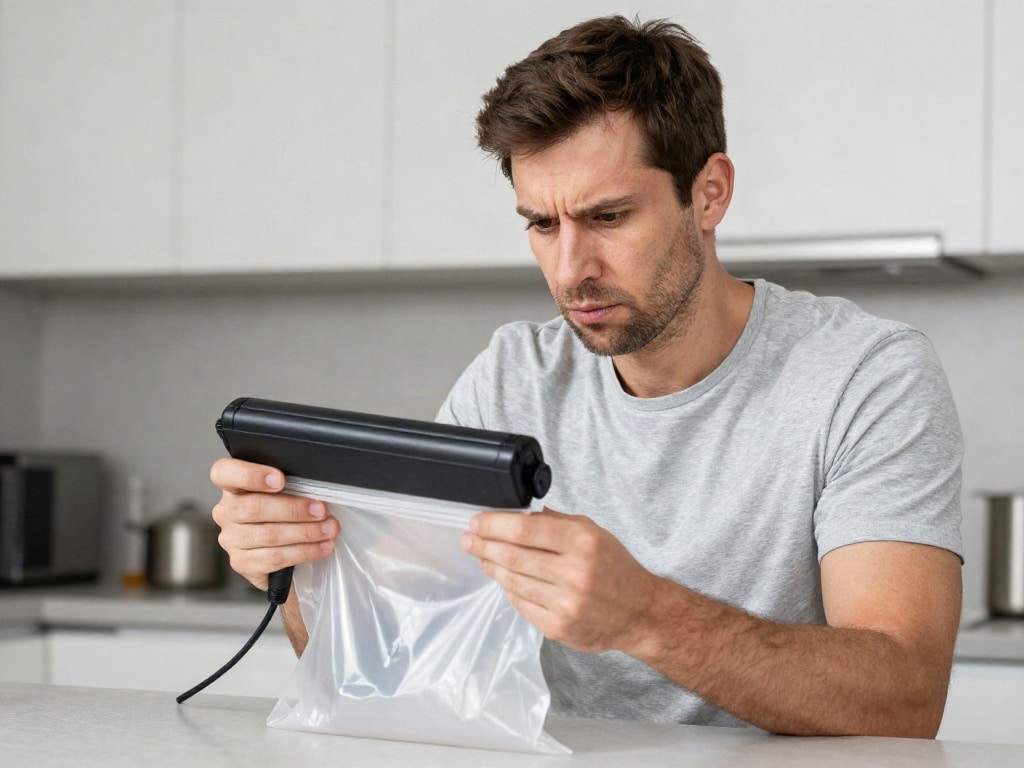 Vakuumierer normale Gefrierbeutel